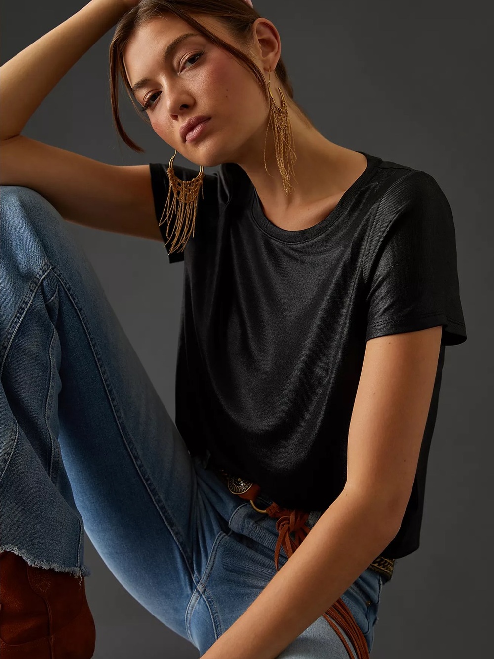 Porridge Shine Glam Tee